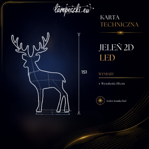 LPZ-TN08 -WW-D151_Dekoracyjny jeleń świąteczny 2D LED 151 cm_KARTA_TECHNICZNA.png