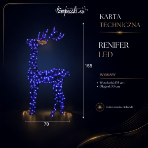 LPZ-T800-M-RD155_Renifer dekoracyjny fioletowy 3D LED 155cm_KARTA_TECHNICZNA.png