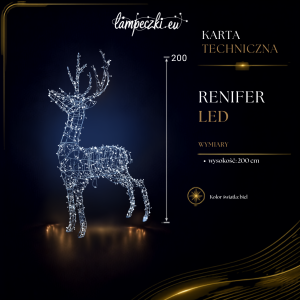 LPZ-T700-W-D200_Duży renifer LED 3D XXXL srebrny 200 cm_KARTA_TECHNICZNA.png