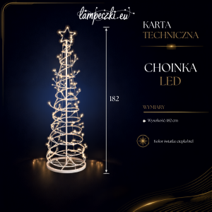 LPZ-T235-WW-FT180_Nowoczesna choinka spiralna LED z gwiazdą 182 cm_KARTA_TECHNICZNA.png