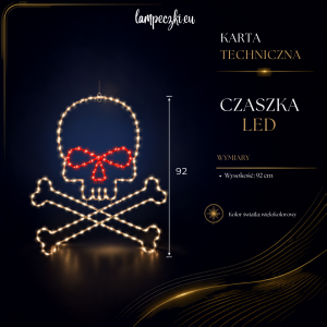 LPZ-T320-WR-I91_Świecąca czaszka pirata LED 92 cm_KARTA_TECHNICZNA.png