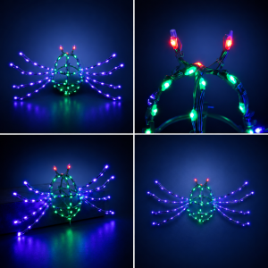 LPZ-T160-PGR-I42_Dekoracyjny pająk LED czarna wdowa 41 cm_DETAL.png