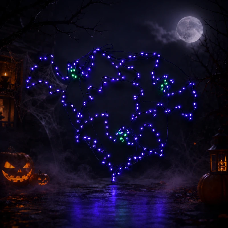 LPZ-T235-PG-I31_Zestaw 3 małych nietoperzy LED Halloween 38 cm_5.png