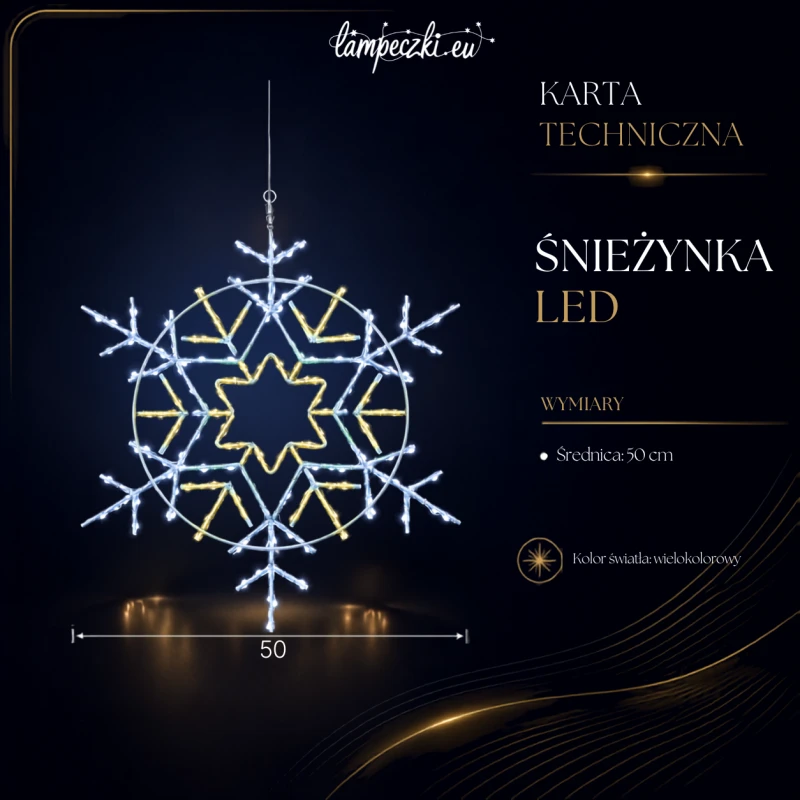 LPZ-T192-WY-I53_Śnieżynka dekoracyjna LED szampańska 50 cm_KARTA_TECHNICZNA.png