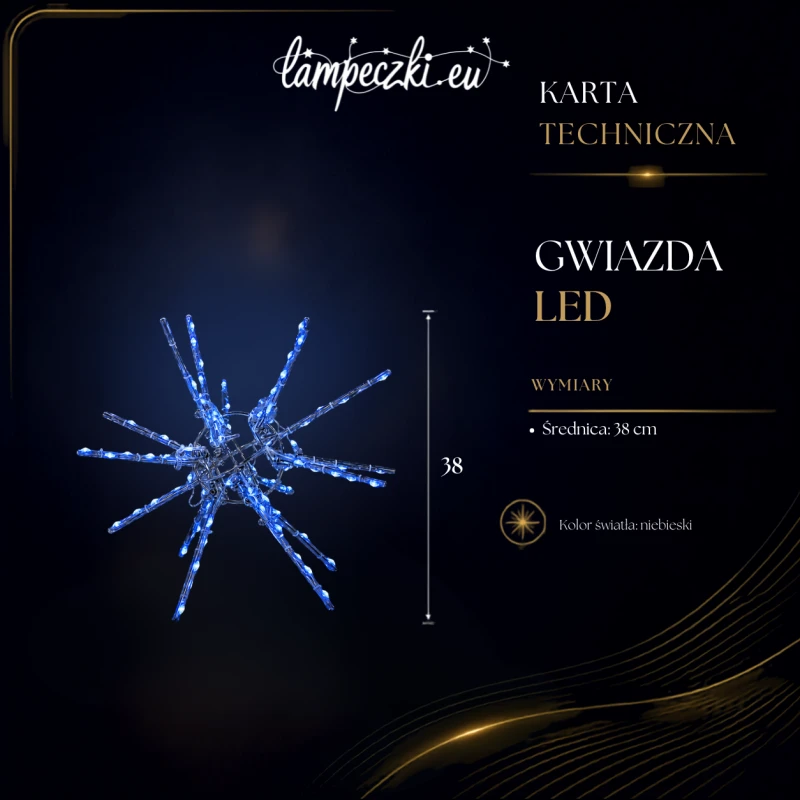 LPZ-T200-B-IS38_Gwiazda świąteczna wisząca 3D LED niebieska 38 cm_KARTA_TECHNICZNA.png