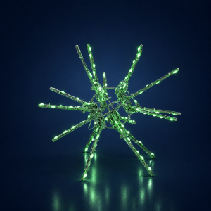 LPZ-T200-G-IS38_Gwiazda świąteczna wisząca 3D LED zielona 38 cm_2.png