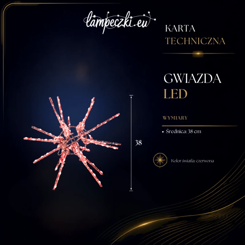 LPZ-T200-R-IS38_Gwiazda świąteczna wisząca 3D LED czerwona 38 cm_KARTA_TECHNICZNA.png