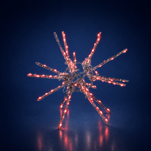 LPZ-T200-R-IS38_Gwiazda świąteczna wisząca 3D LED czerwona 38 cm_2.png