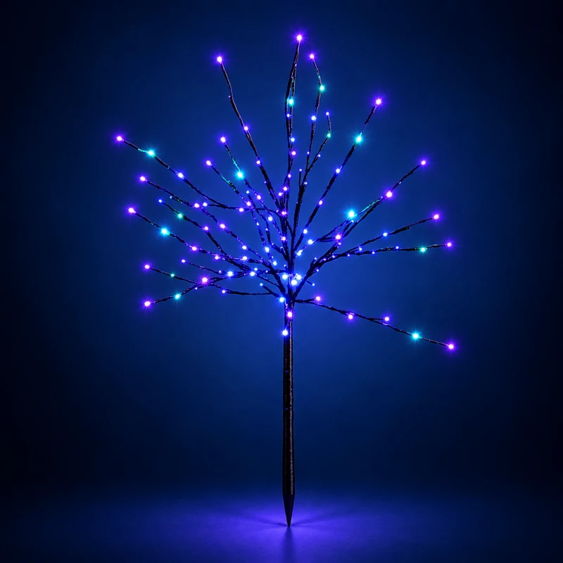 LPZ-T140-P-T90_Ozdobne Fioletowo Zielone  Gałęzie LED Ø49cm_2.png