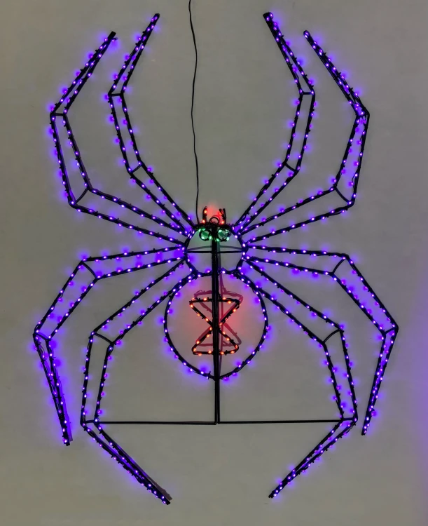 Pająk-LED-XXL-czarna-wdowa-122cm-1
