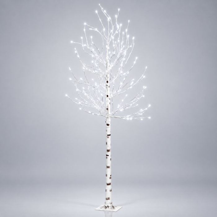 LPZ-T280-W-T244_Białe drzewko dekoracyjne brzoza 280 LED jasna biel 240 cm_1.png