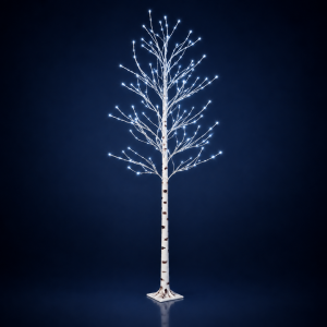 LPZ-T280-W-T244_Białe drzewko dekoracyjne brzoza 280 LED jasna biel 240 cm_4.png