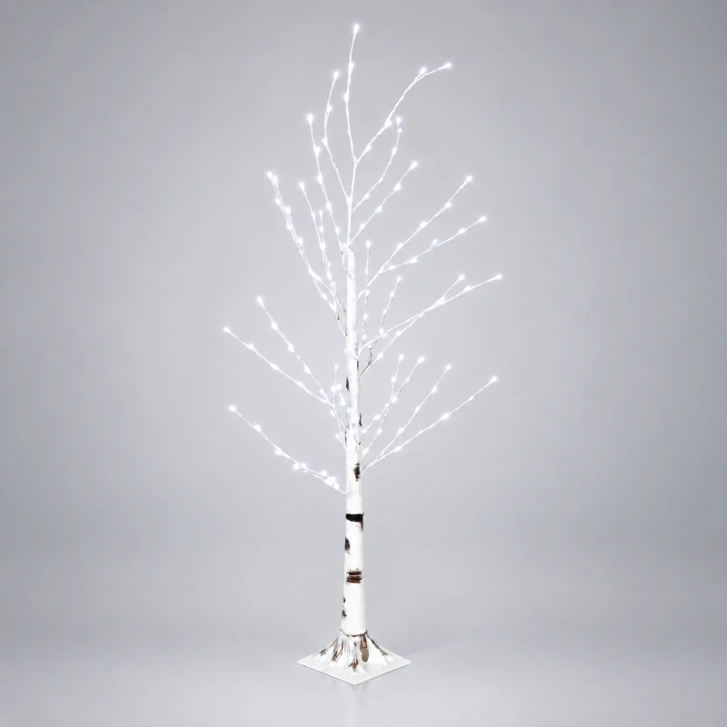 LPZ-T140-W-T120_Białe drzewko dekoracyjne brzoza 140 LED jasna biel 120 cm_1.png
