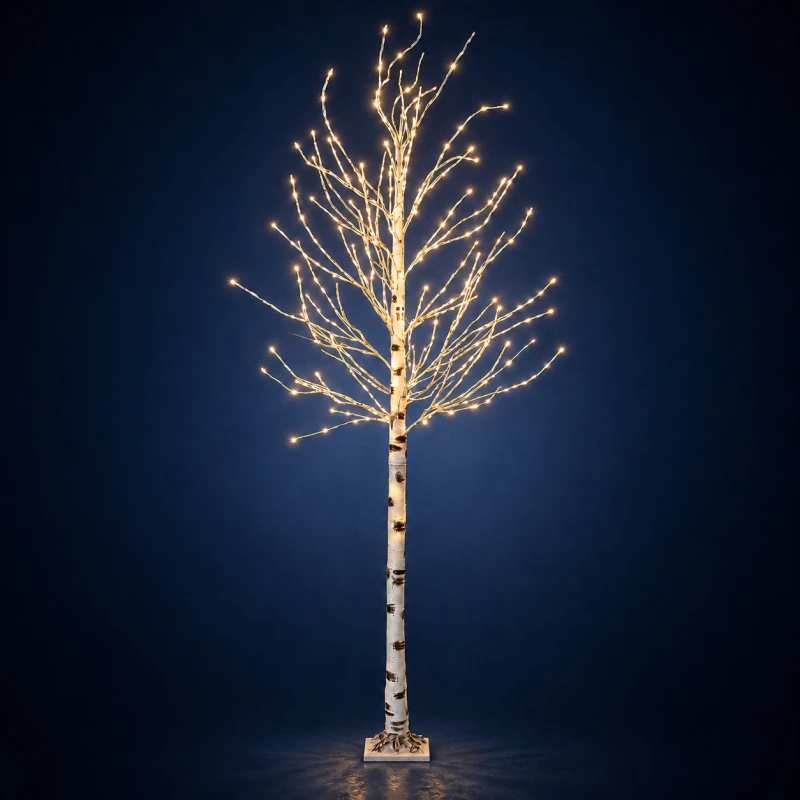 LPZ-T280-WW-T244_Białe drzewko dekoracyjne brzoza 280 LED ciepła biel 240 cm_2.png