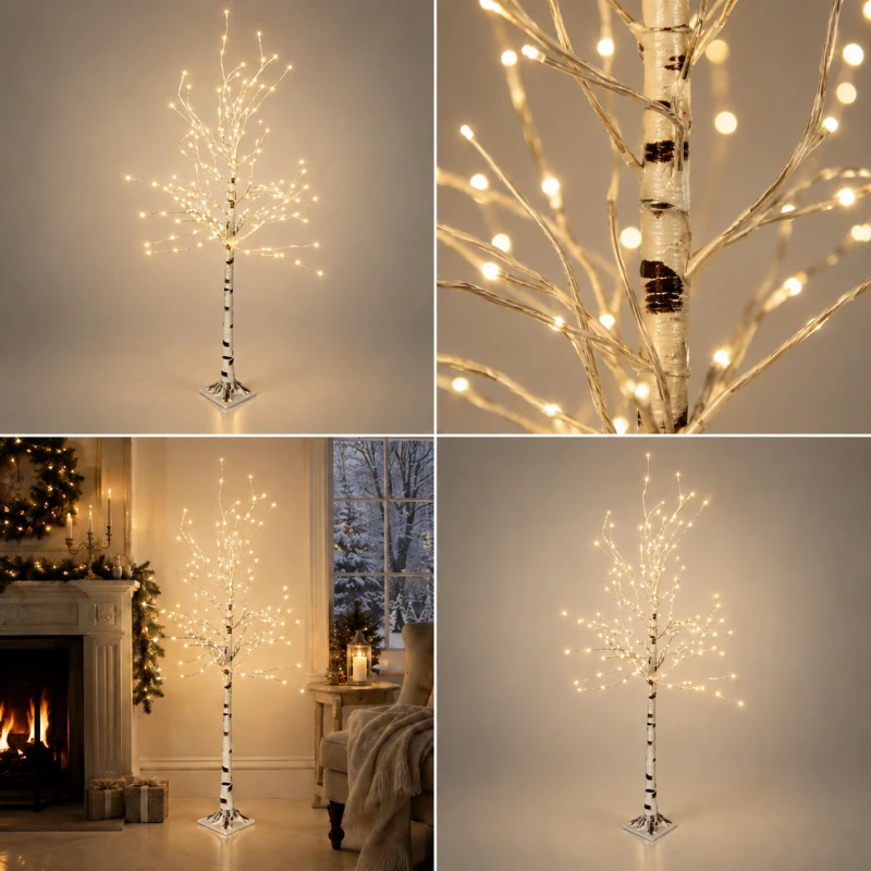 LPZ-T200-WW-T183_Białe drzewko dekoracyjne brzoza 200 LED ciepła biel 180 cm_DETAL.png