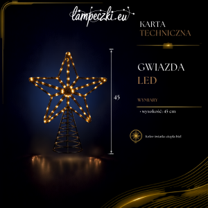 LPZ-T200-WW-IS45_Gwiazda świąteczna na choinkę LED 45 cm_KARTA_TECHNICZNA.png