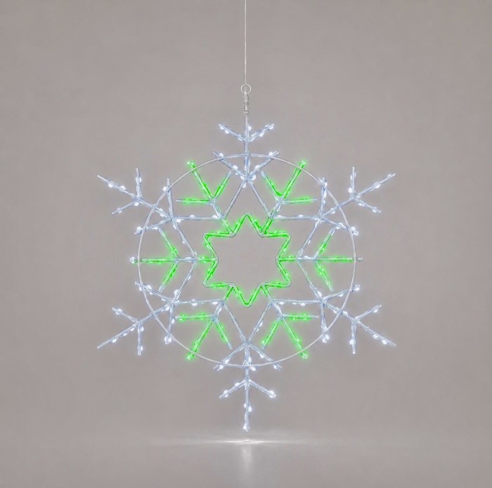 LPZ-T192-WG-I53_Śnieżynka dekoracyjna LED zielona 50 cm_01.png