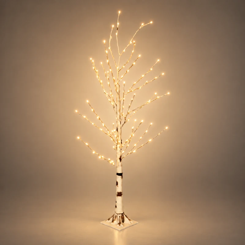 LPZ-T140-WW-T120_Białe drzewko dekoracyjne brzoza 140 LED ciepła biel 120 cm_1.png