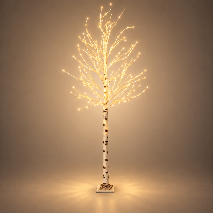 LPZ-T280-WW-T244_Białe drzewko dekoracyjne brzoza 280 LED ciepła biel 240 cm_1.png