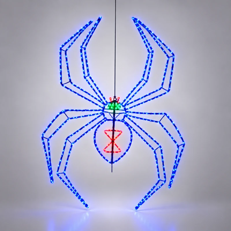 LPZ-T460-PGR-I122_Pająk LED XXL czarna wdowa 122 cm_1.png