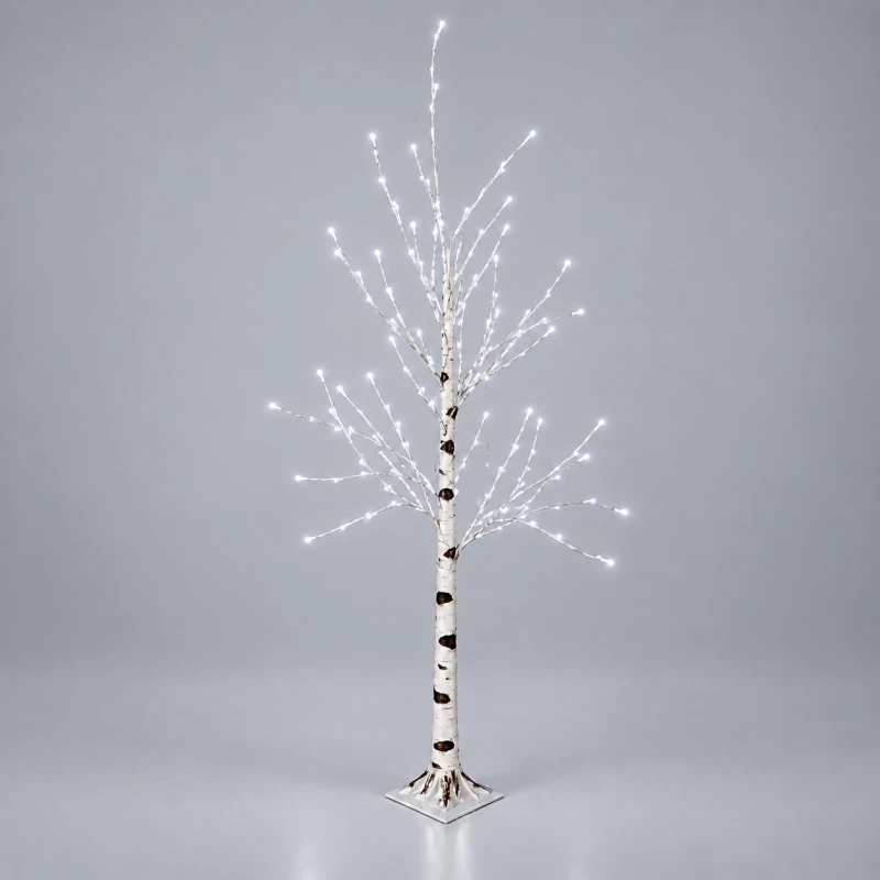 LPZ-T200-W-T183_Białe drzewko dekoracyjne brzoza 200 LED jasna biel 180 cm_1.png