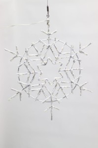 Śnieżynka-dekoracyjna-LED-szampańska-50cm-5