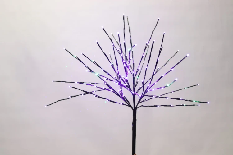 Gałęzie-dekoracyjne-LED-fioletowo-zielone-49cm-2