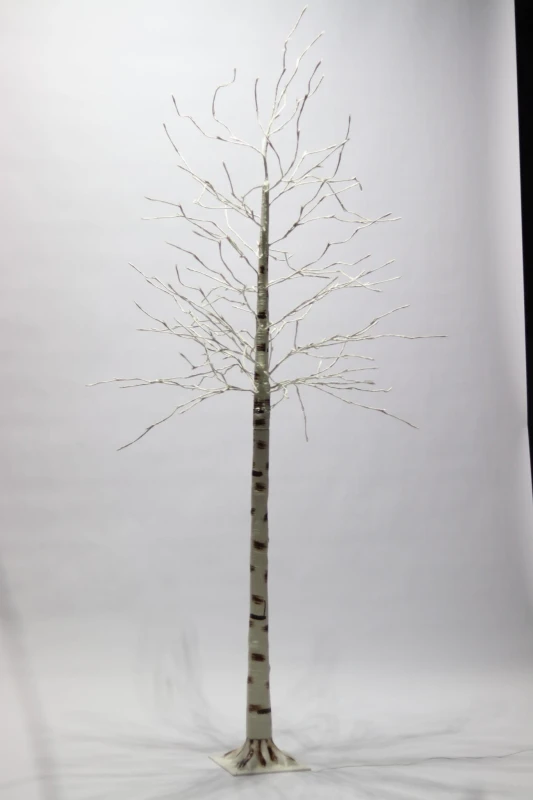 Białe-drzewko-dekoracyjne-brzoza-500-LED-ciepła-biel-300-cm-2