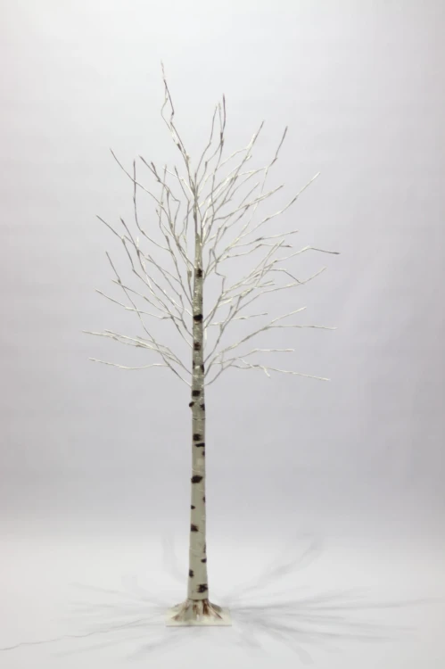 Białe-drzewko-dekoracyjne-brzoza-200-LED-ciepła-biel-180-cm-2