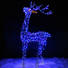 Renifer-dekoracyjny-fioletowy-3D-LED-155cm-1