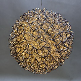DEKORACYJNA KULA ALUMINIOWA LED, DEKORACJA DO SALONU, DEKORACJA ŚWIĄTECZNA, OZDOBA SALONU, OZDOBA OGRODOWA, OZDOBA BOŻONARODZENIOWA, NOWOCZESNY DESIGN , PROMOCJA ŚWIĄTECZNA